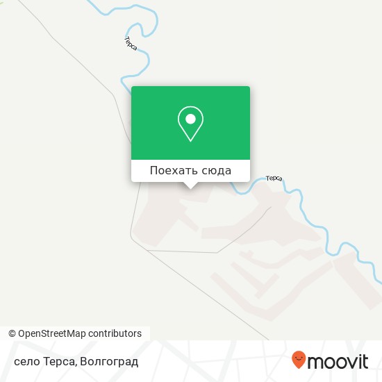 Карта село Терса