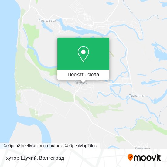 Карта хутор Щучий