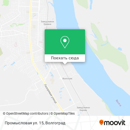 Карта Промысловая ул. 15