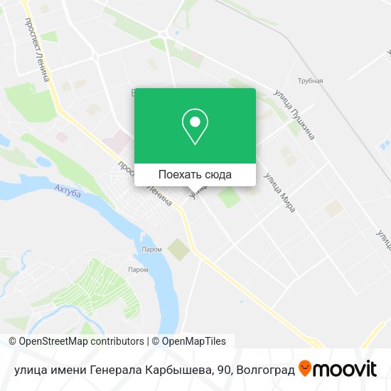 Карта улица имени Генерала Карбышева, 90
