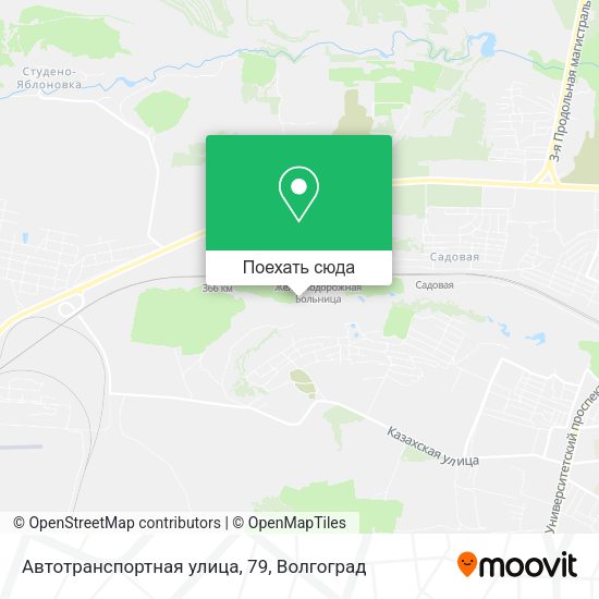 Карта Автотранспортная улица, 79