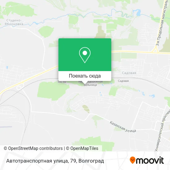 Карта Автотранспортная улица, 79