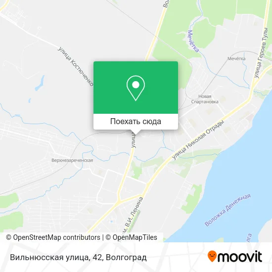 Карта Вильнюсская улица, 42