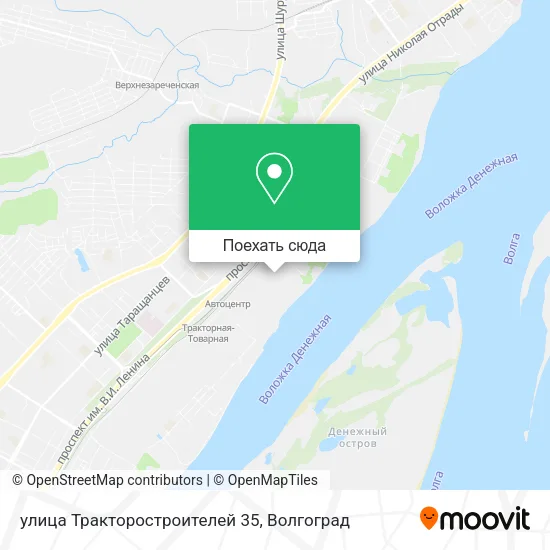 Карта улица Тракторостроителей 35