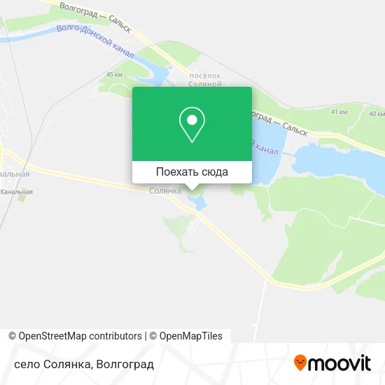 Карта село Солянка