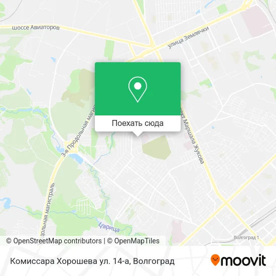 Карта Комиссара Хорошева ул. 14-а