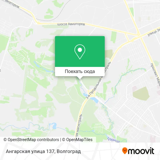 Карта Ангарская улица 137