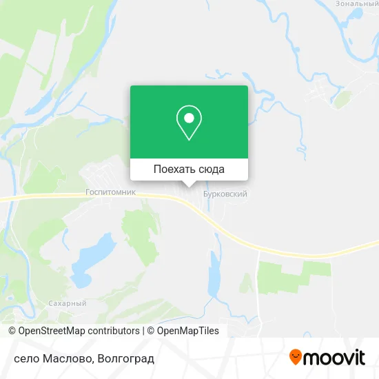Карта село Маслово