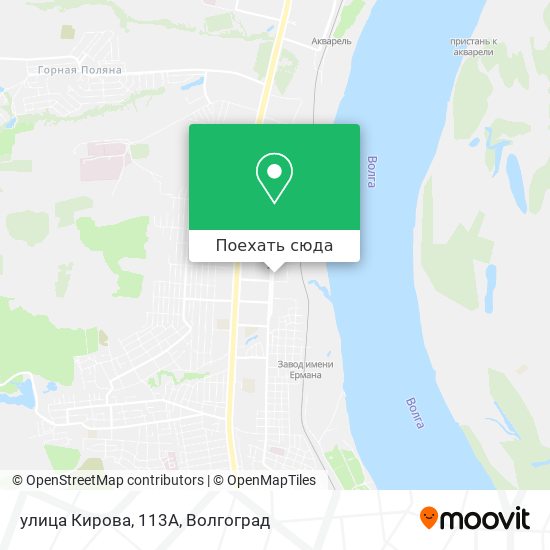 Карта улица Кирова, 113А