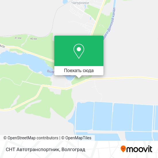Карта СНТ Автотранспортник