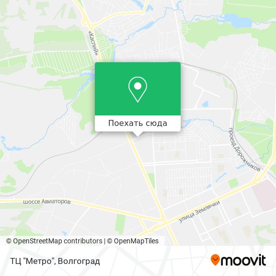 Карта ТЦ "Метро"
