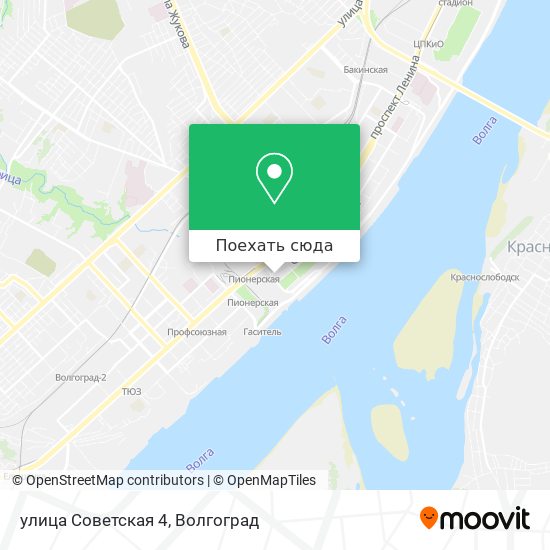 Карта улица Советская 4