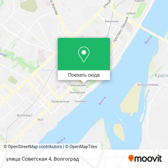 Карта улица Советская 4