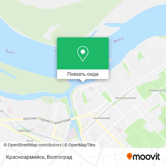 Карта Красноармейск