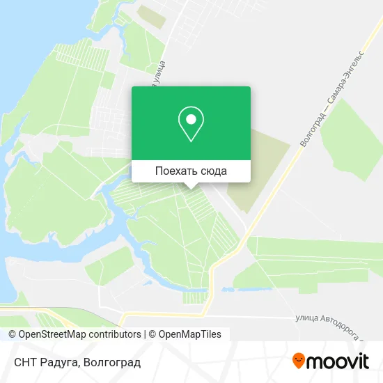 Карта СНТ Радуга