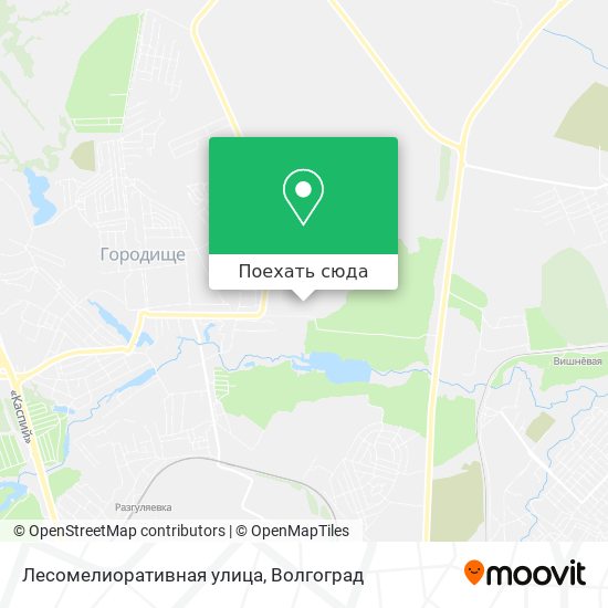 Карта Лесомелиоративная улица