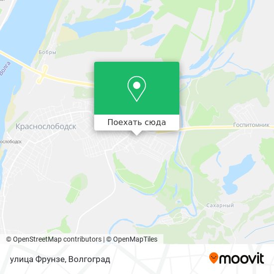 Карта улица Фрунзе