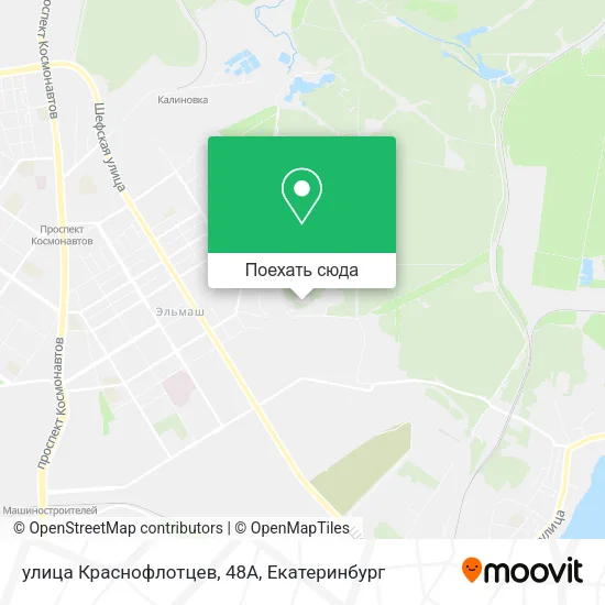 Карта улица Краснофлотцев, 48А