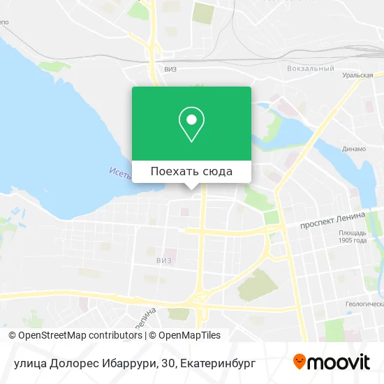 Карта улица Долорес Ибаррури, 30