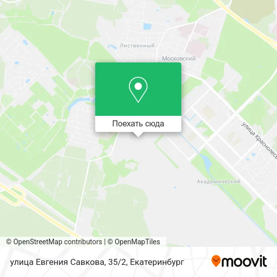 Карта улица Евгения Савкова, 35/2