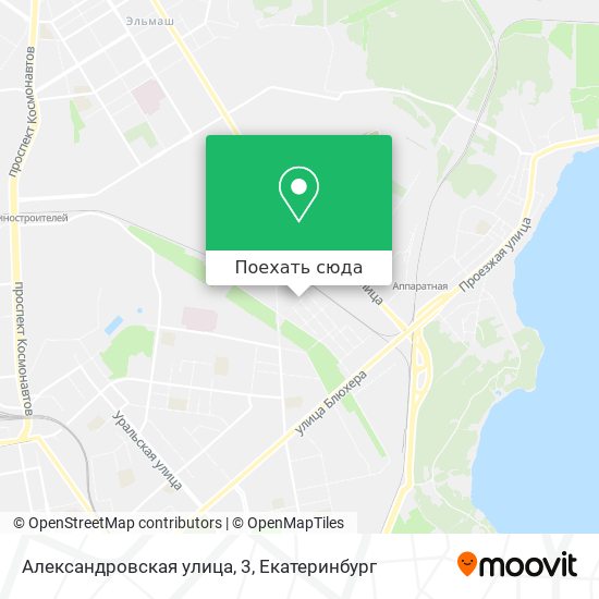 Карта Александровская улица, 3