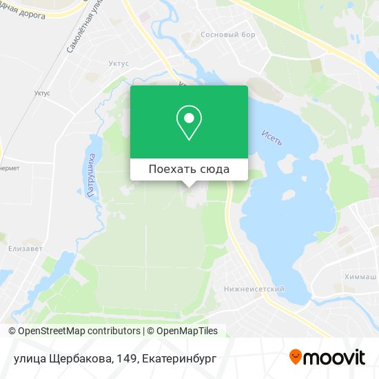 Карта улица Щербакова, 149