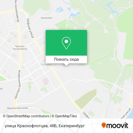 Карта улица Краснофлотцев, 48Б