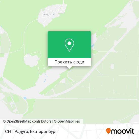 Карта СНТ Радуга