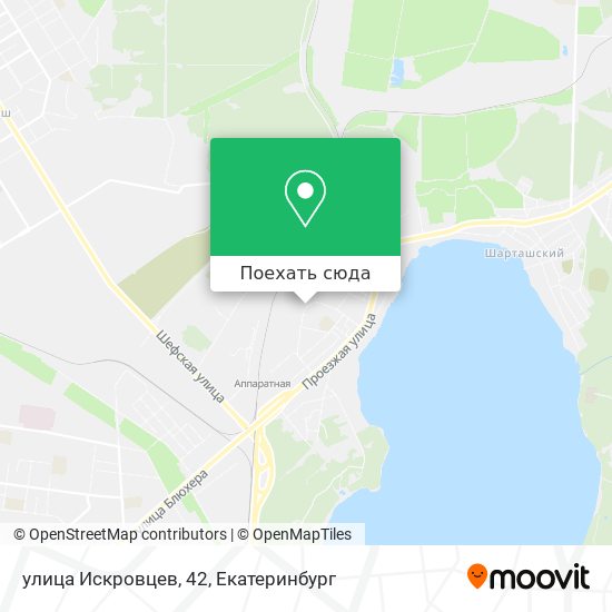 Карта улица Искровцев, 42