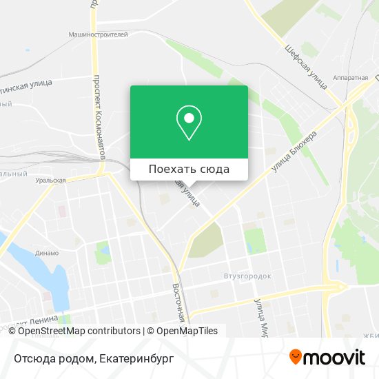 Карта Отсюда родом