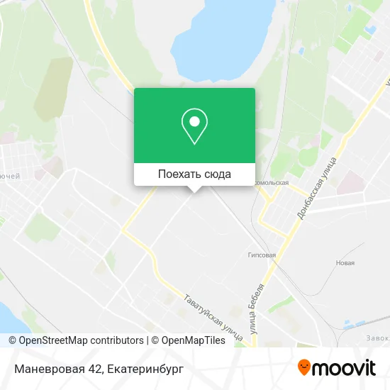 Карта Маневровая 42
