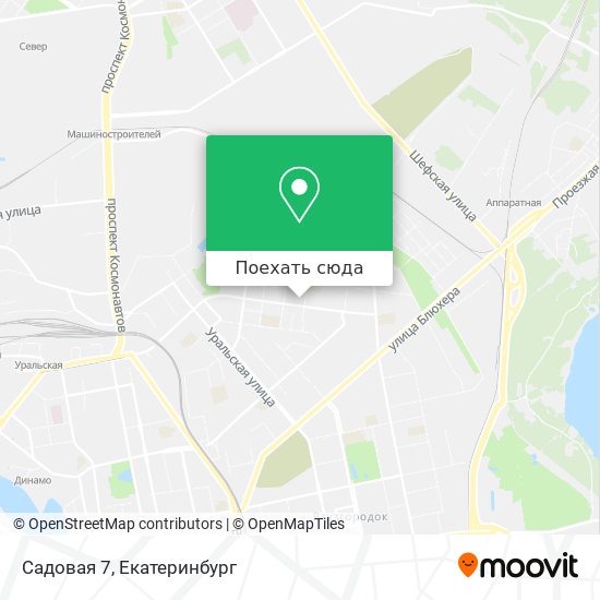 Карта Садовая 7