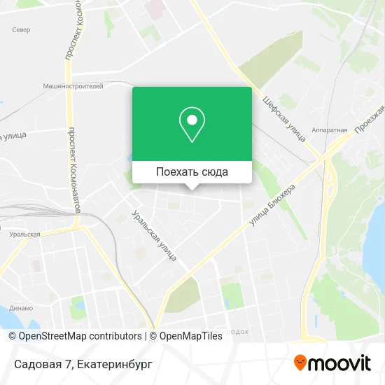 Карта Садовая 7