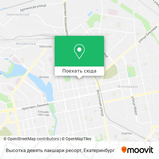 Карта Высотка девять лакшари ресорт