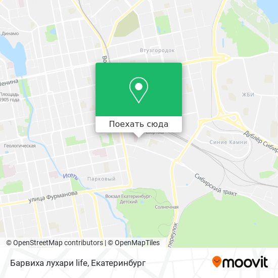 Карта Барвиха лухари life