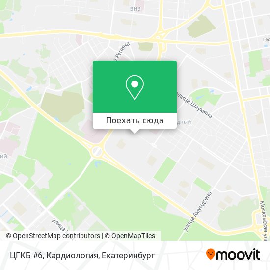 Карта ЦГКБ #6, Кардиология