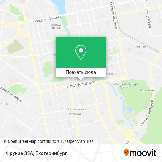Карта Фрунзе 35А