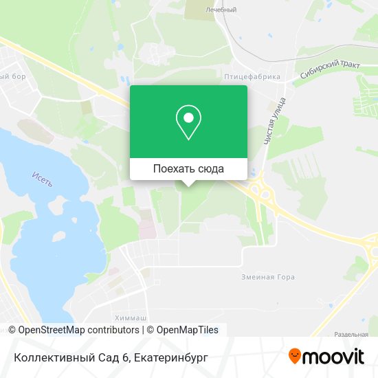 Карта Коллективный Сад 6