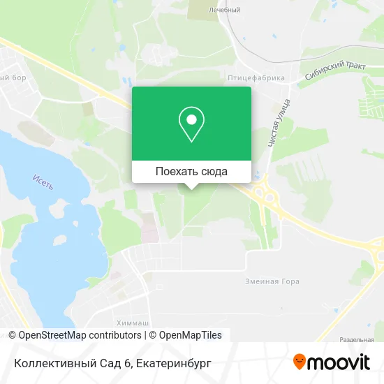 Карта Коллективный Сад 6