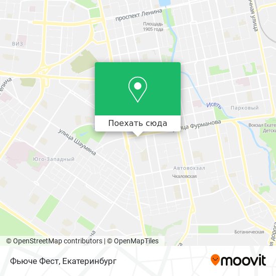 Карта Фьюче Фест