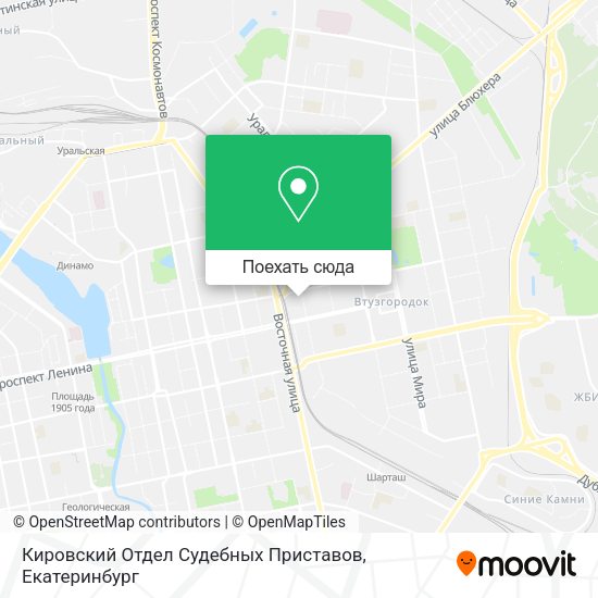 Карта Кировский Отдел Судебных Приставов
