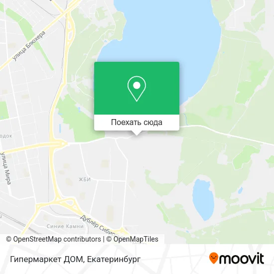 Карта Гипермаркет ДОМ