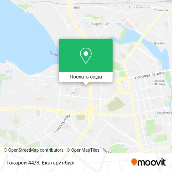 Карта Токарей 44/3