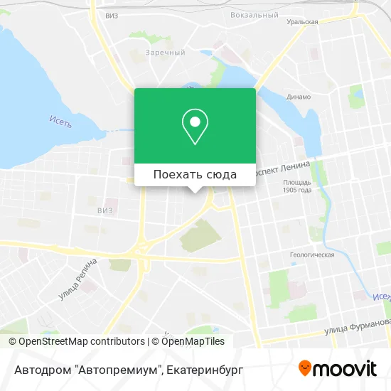 Карта Автодром "Автопремиум"