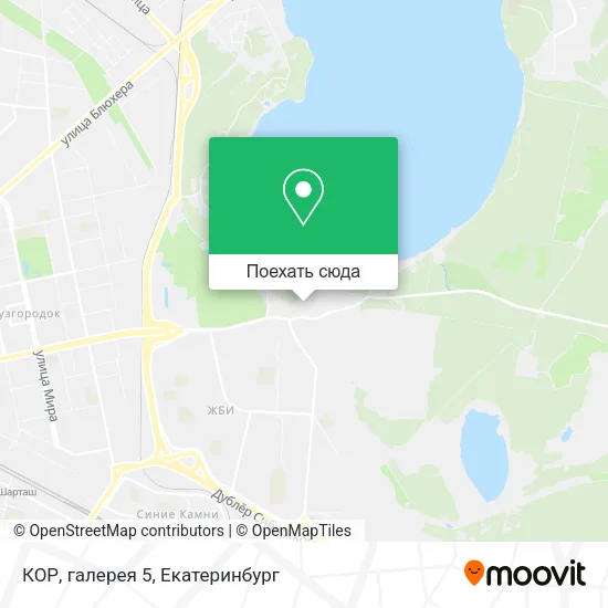Карта КОР, галерея 5