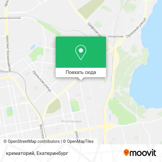 Карта крематорий