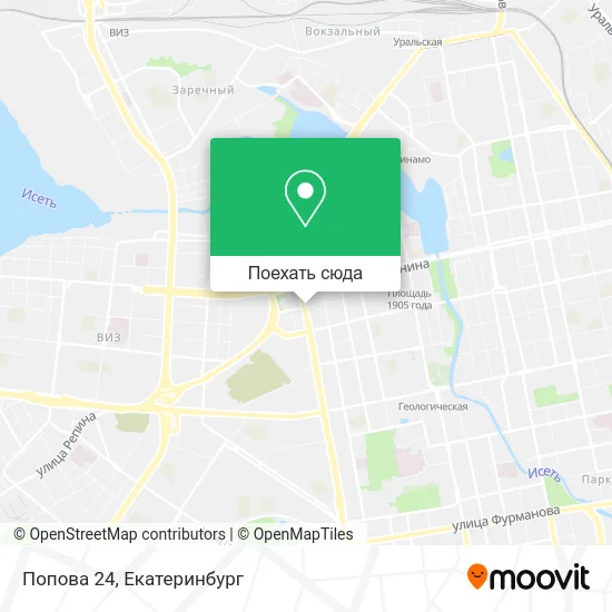 Карта Попова 24