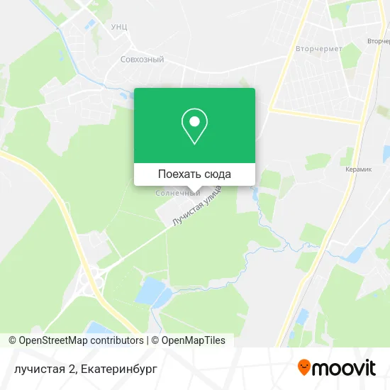 Карта лучистая 2