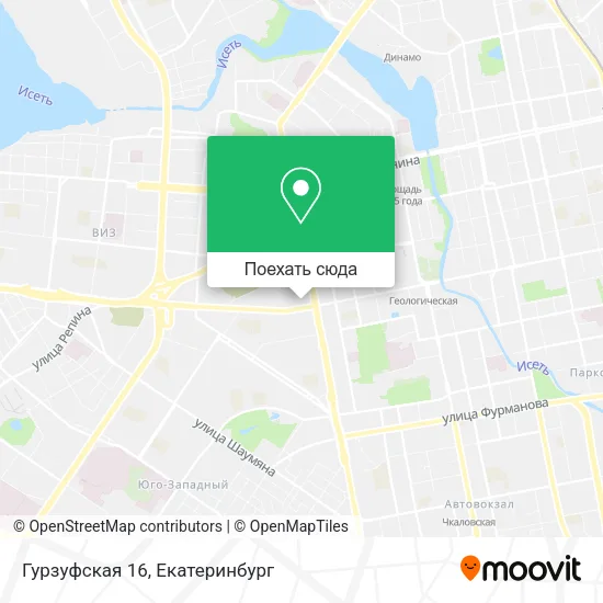 Карта Гурзуфская 16