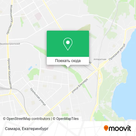 Карта Самара